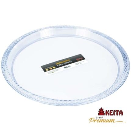 Bandeja Redonda Cristal G Premium - Keita