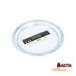 Bandeja Redonda com Borda Trançada P Premium - Keita