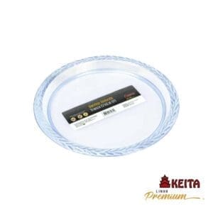 Bandeja Redonda com Borda Trançada P Premium - Keita