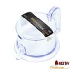 Açucareiro de Plástico Transparente Cristal Premium - Keita