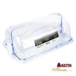 Porta Pão Cristal com Basculante Premium - Keita