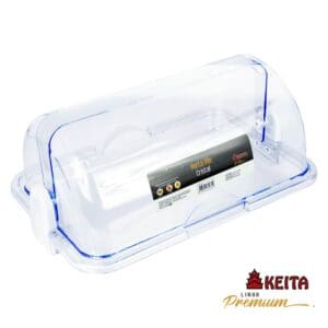 Porta Pão Cristal com Basculante Premium - Keita