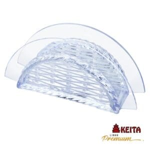Porta Guardanapo Trançado Cristal Premium - Keita - Imagem 3