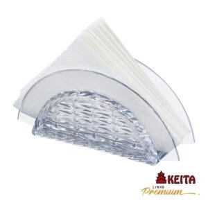 Porta Guardanapo Trançado Cristal Premium - Keita - Imagem 2