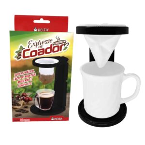 Mini Kit para Passar Café com Suporte e Coador - Keita - Imagem 4