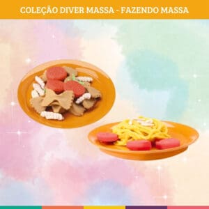 Brinquedo de Massinha de Modelar com Acessórios Diver Massa Fazendo Massas - Divertoys - Imagem 3