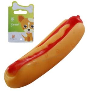 Mordedor para Animais 12,5cm Cachorro-Quente - Rio Tijucas