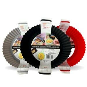 Forma de Silicone Redonda para Airfryer