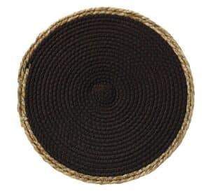 Lugar Americano de Palha Seagrass e Algodão - Paramount