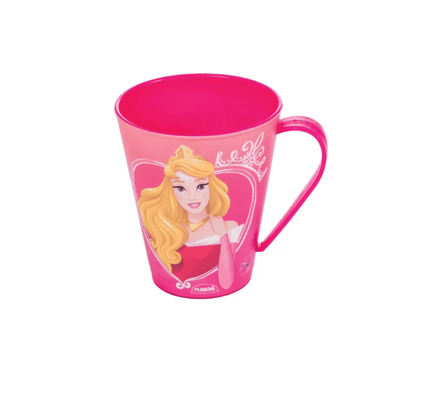 43605 Caneca Bela Adormecida 360ml - Plasútil - Imagem 1