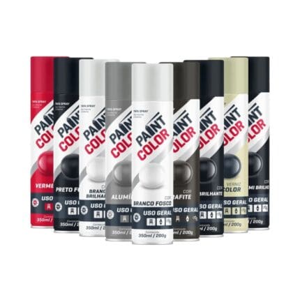 Tinta Spray para Uso Geral - Paint Color