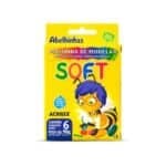 Massinha de Modelar Soft 6 Cores Acrilex