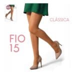 Meia Calça Básica Fio 15 - Selene