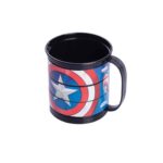 Caneca Divertida Capitão América 360ml Plasútil