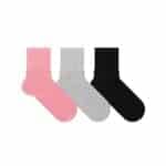 Kit 3 Pares Cano Médio Esportivo Cia da Meia