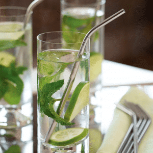 Canudo Curvado Inox - 123Útil - Imagem 2