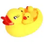 Mordedor de vinil Patinho Mamãe e filhotes