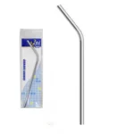 Canudo Curvado Inox - 123Útil