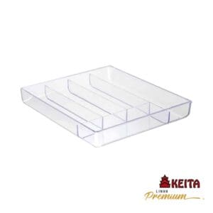 Porta Talheres sem Tampa Cristal Premium - Keita - Imagem 3