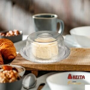 Porta Queijo com Borda Trançada Premium - Keita - Imagem 2