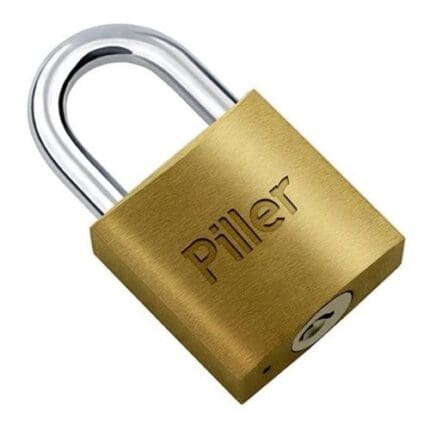 Cadeado Latonado Zamac Piller