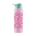 Garrafa Squeeze Sport Corações Rosa 750ml - Indústria Bandeirantes