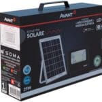 Refletor Solare 25w Com Sensor de Movimento