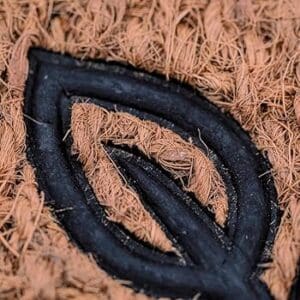 Capacho Antiderrapante Fibra de Coco + Borracha Tuut - Imagem 3