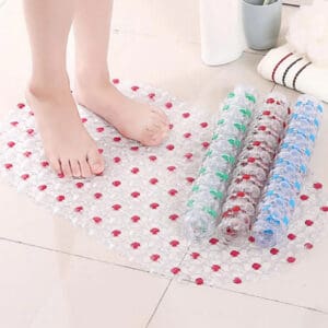 Tapete de Box 34x63cm Colorido - HUVI - Imagem 2