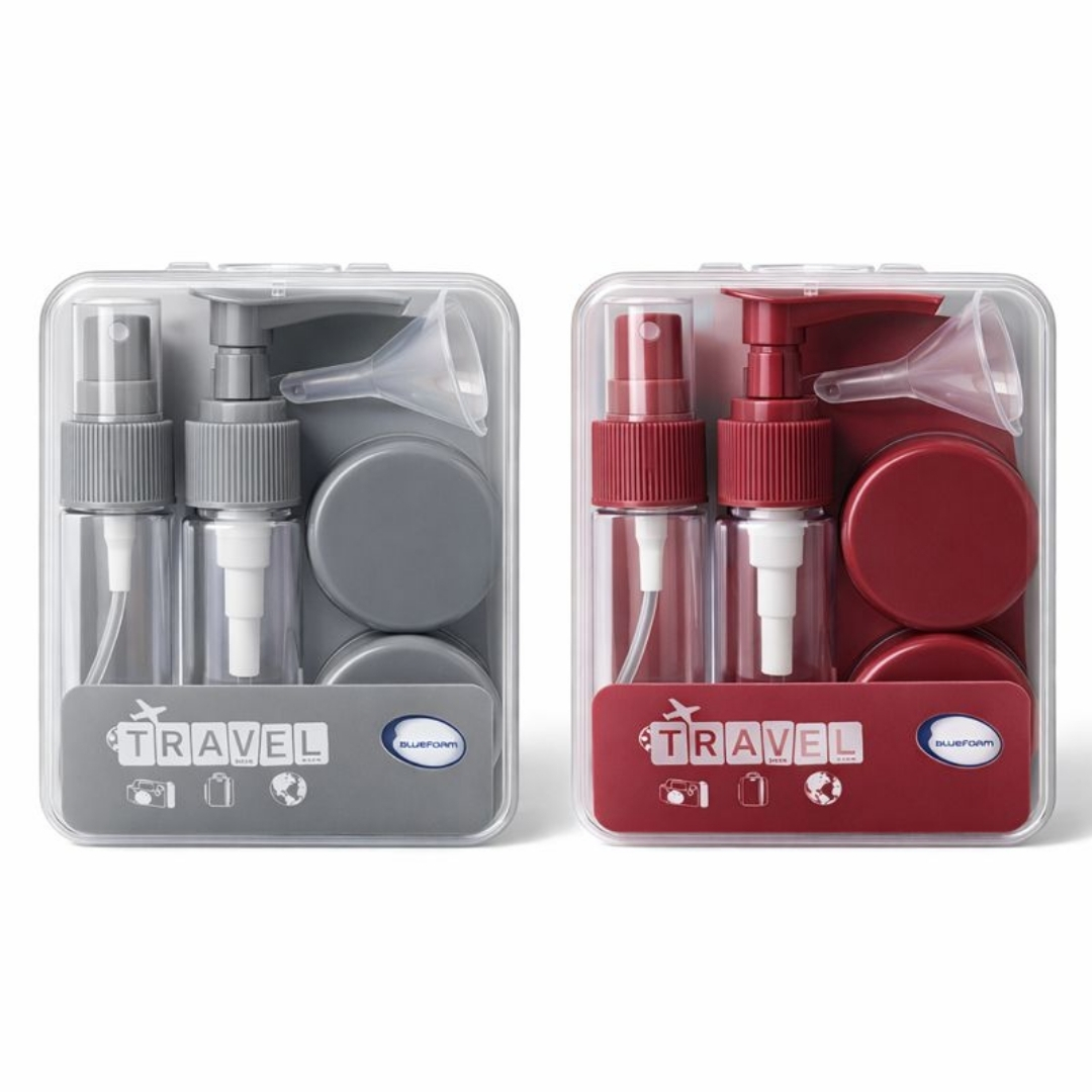 Kit de Frascos para Viagem com 7 Peças - Interponte - Imagem 2