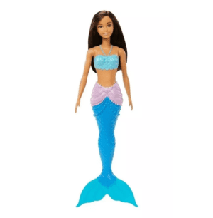 Boneca Barbie Sereia Loira & Morena Articulada Mermaid Dreamtopia - Imagem 8