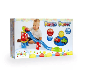 Super Pista Com 2 Carrinhos Ramp Racer 28 Peças