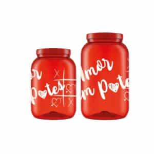 Pote de Plástico Amor em Potes - Indústria Bandeirantes
