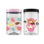 Pote de Plástico para Mantimentos Doces 1,5L - Indústria Bandeirantes