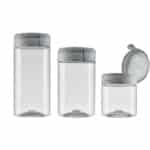 Pote de Plástico Transparente Carrara Safe Were - Industria Bandeirantes