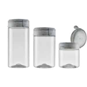 Pote de Plástico Transparente Carrara Safe Were - Industria Bandeirantes