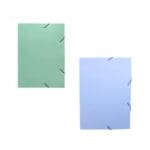 Pasta Aba Elástico 2cm Azul/Verde Ofício Linha Serena Sortida - Dello