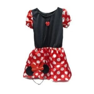 Fantasia Vestido Minnie Com Tiara Master Toy - Imagem 2