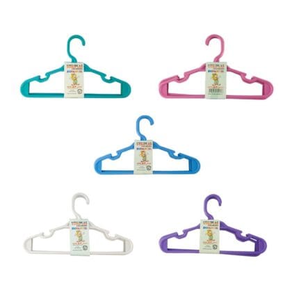 Kit 3 Cabides Infantil Colorido Utiliplas