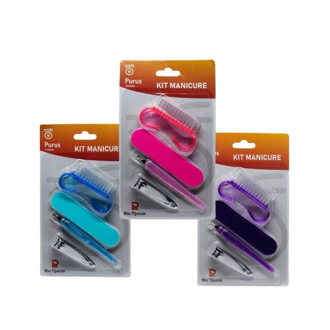 PRODUTOS - 2024-10-21T133110.770 Kit Manicure com 4 Peças - Rio Tijucas - Imagem 1