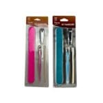 Kit Manicure Palito + Lixa + Espátula + Cortador de Unha