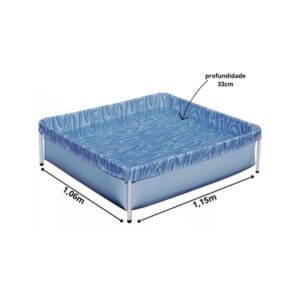Piscina Infantil 400L - Mor - Imagem 3