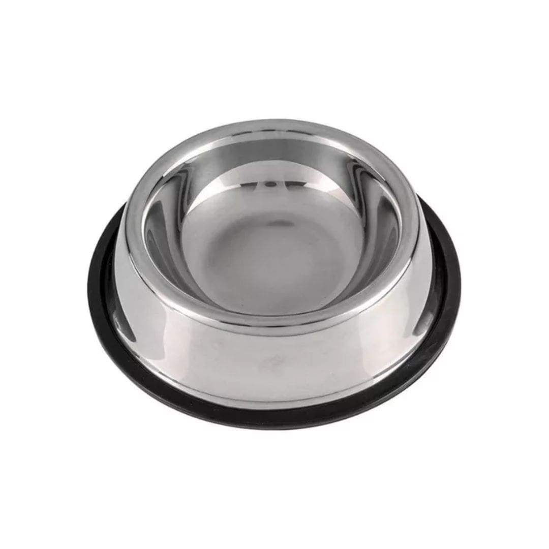 PRODUTOS - 2024-10-23T162025.209 Comedouro Pet de Inox 18cm Rio Tijucas - Imagem 1