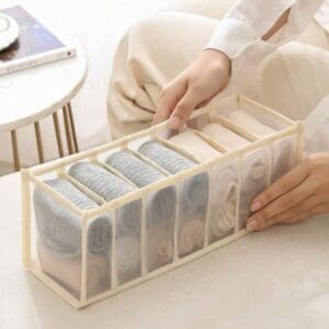 Organizador de Roupas 11 Divisões 32x12x12cm Rio Tijucas - Imagem 3