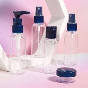 Kit de Viagem de Plástico 7pçs 13cm - Imagem 4