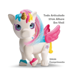 Brinquedo Boneca Unicórnio - Divertoys - Imagem 5