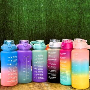 Conjunto com 3 Garrafas Coloridas 2000ML/900ML/300ML - Imagem 4