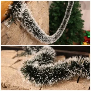 Festão Tira Dupla Nevada 16cmx2m Wincy Natal - Imagem 2