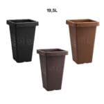 Vaso Grego Quadrado 19,5L - Plasmont