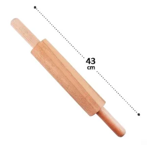 Rolo de Massa de Madeira 43cm - Imagem 3